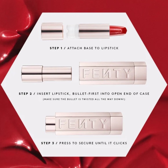 💋🆕💋 Fenty Beauty Icon Semi-Matte Refillable Lipstick - Picture 4 of 10